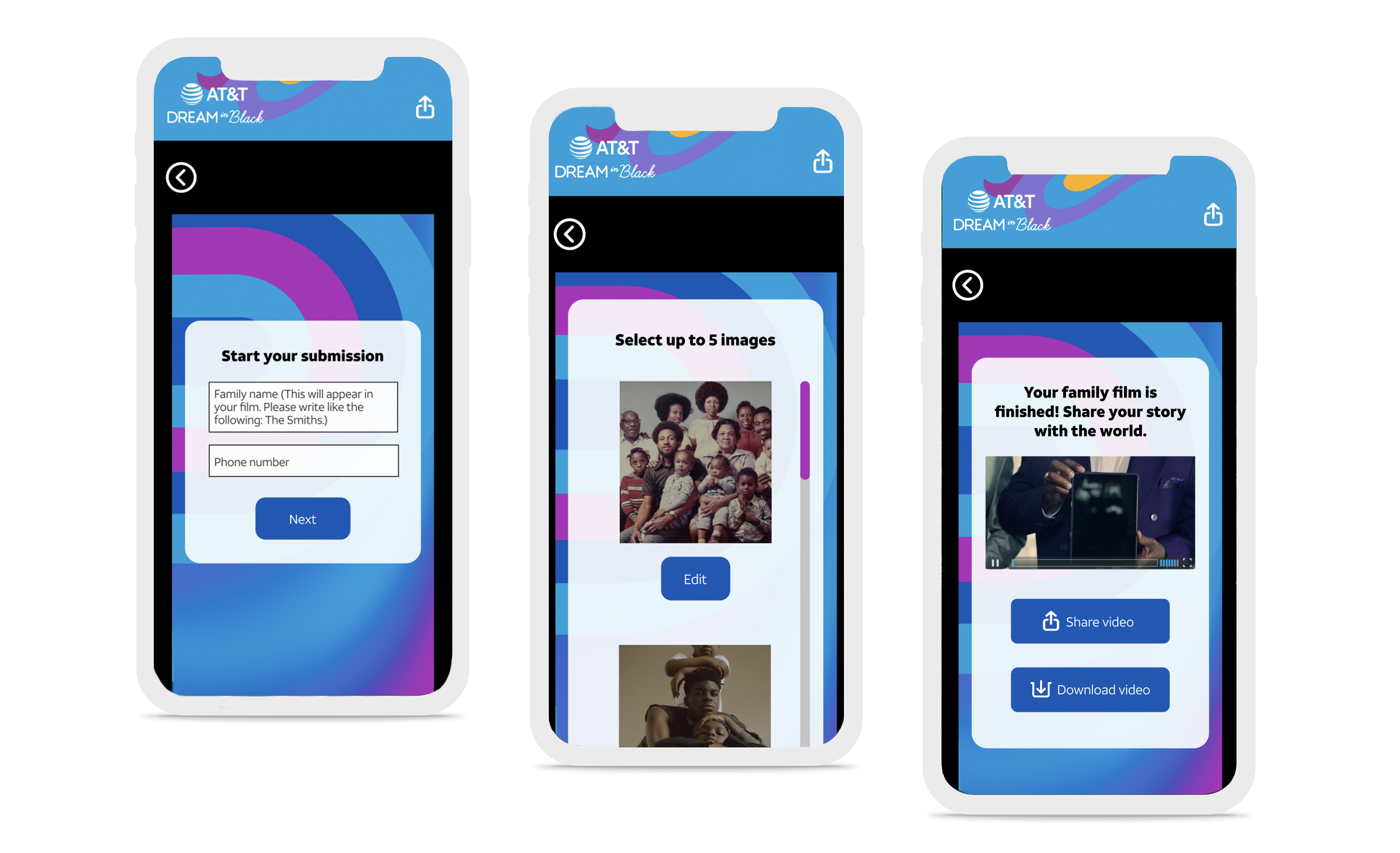 DIB microsite mobile